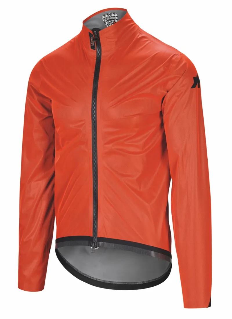 Assos Equipe RS Rain Jacket TARGA in Orange size Large-2